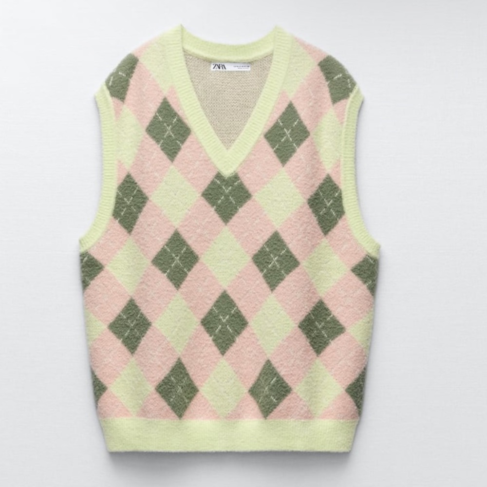 Zara Arglye vest - Picture 5 of 9